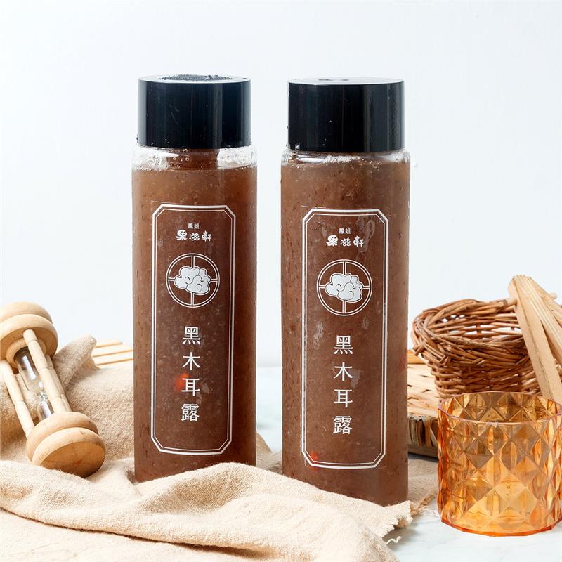果滋軒,【黑木耳露_無糖】  12瓶特惠組(500ml/瓶)